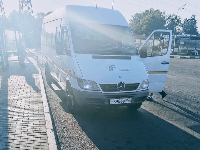 Бунт маршруток в Наро-Фоминске: водитель бросил пассажиров из-за сломанного терминала