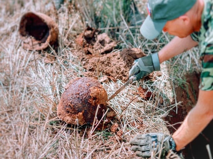 Поисковики «Патриота» обследуют поля у деревни Атепцево