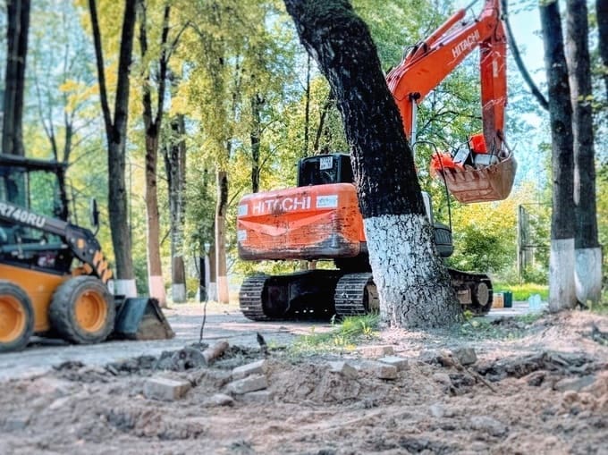 Стройка началась: Детский парк на Калинина закрыт на реконструкцию до конца года