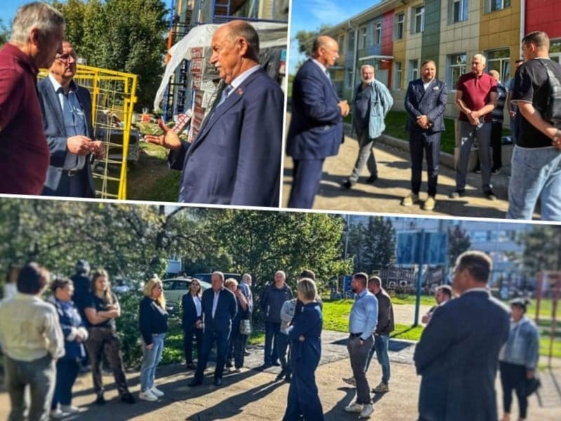 Крыши, фасады и детские площадки: власти проверяют ремонт и выслушивают жителей