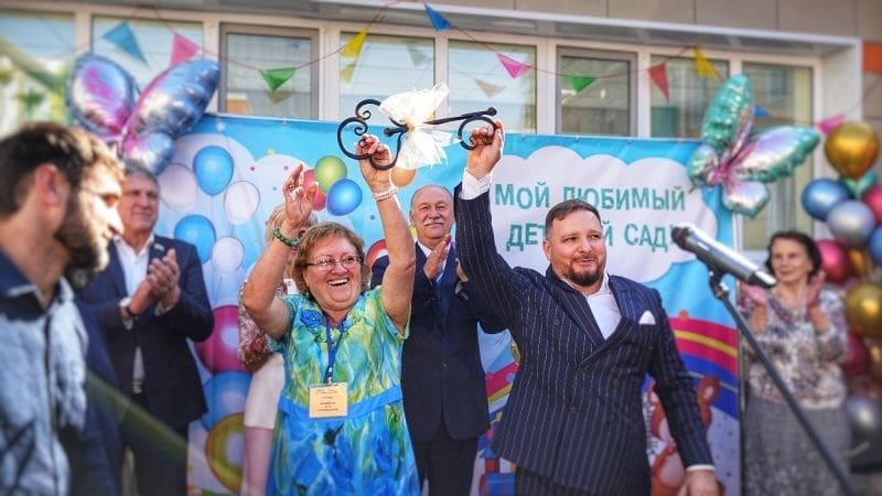 В Апрелевке после капремонта торжественно открыли детский сад № 43