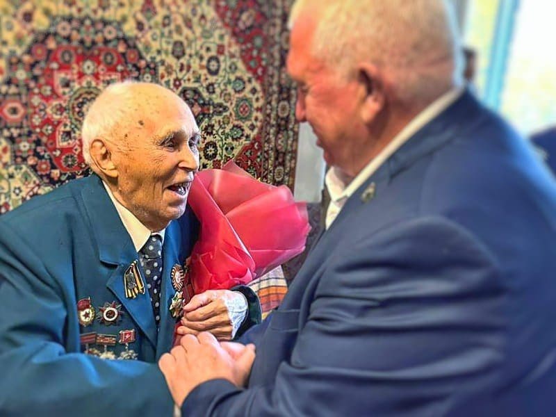 Ветеран из Наро-Фоминска Сергей Паршевиков отметил 100 лет