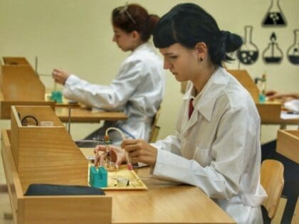 Медицинский класс для школьников в Наро-Фоминске. Фото: Администрация Наро-Фоминского округа