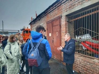 Экскурсия для школьников в коммунальное хозяйство Наро-Фоминска. Фото: Управление По Образованию Наро-Фоминск