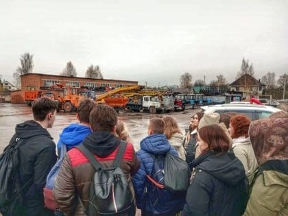 Экскурсия для школьников в коммунальное хозяйство Наро-Фоминска. Фото: Управление По Образованию Наро-Фоминск