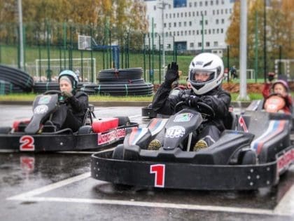 Открытие школы картинга в Наро-Фоминском округе для детей