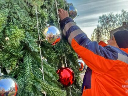 Наро-Фоминск начинает новогоднее преображение