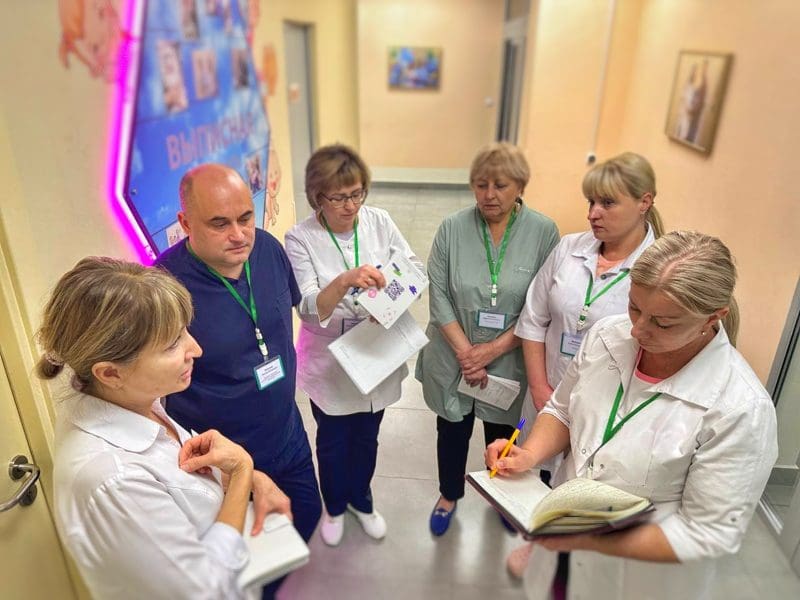 Донецкие врачи переняли опыт наро-фоминского перинатального центра