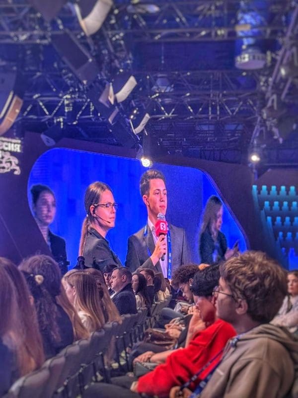 Школьник из Апрелевки представил Наро-Фоминский округ на форуме народной дипломатии в Москве