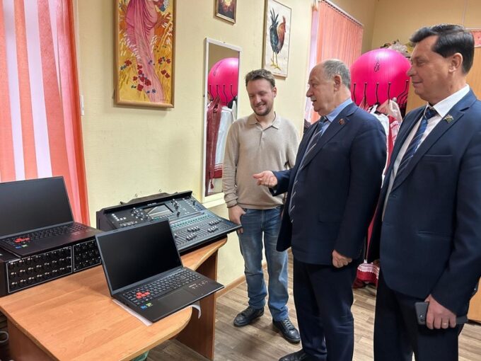 ДК «Верея» получил оборудование на 1,5 млн рублей