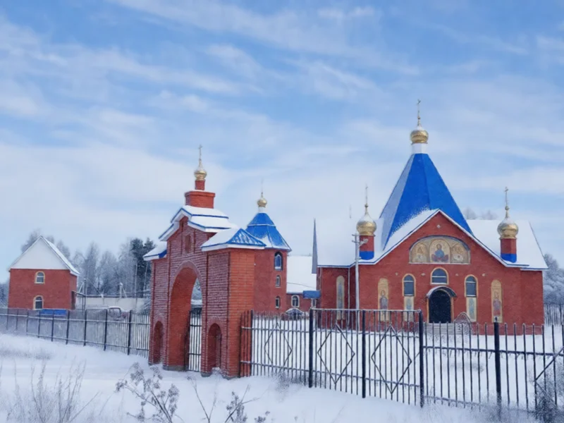 Расписание богослужений на январь 2026 года в Покровском храме деревни Таширово