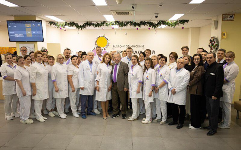 Визит академика Радзинского в Наро‑Фоминский перинатальный центр