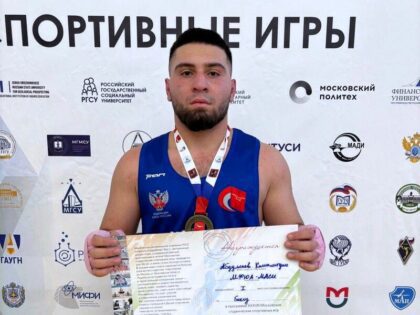 Боксер из Наро-Фоминска выступил на студенческих играх в Москве